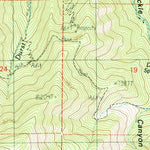 United States Geological Survey Durst Mountain, UT (1990, 24000-Scale) digital map