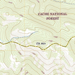 United States Geological Survey Durst Mountain, UT (2020, 24000-Scale) digital map