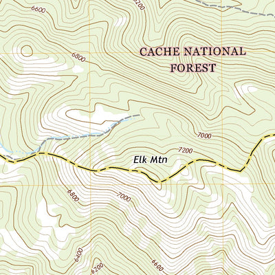 United States Geological Survey Durst Mountain, UT (2020, 24000-Scale) digital map