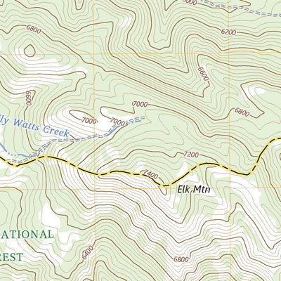 United States Geological Survey Durst Mountain, UT (2023, 24000-Scale) digital map