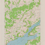 United States Geological Survey Durwards Glen, WI (1975, 24000-Scale) digital map