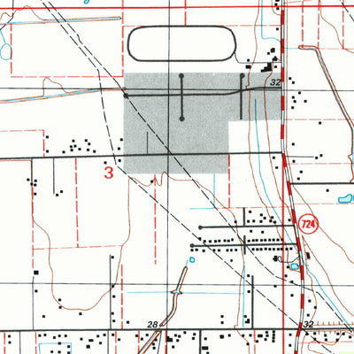 United States Geological Survey Duson, LA (1998, 24000-Scale) digital map