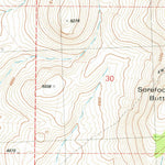 United States Geological Survey Dust Bowl, OR (1981, 24000-Scale) digital map