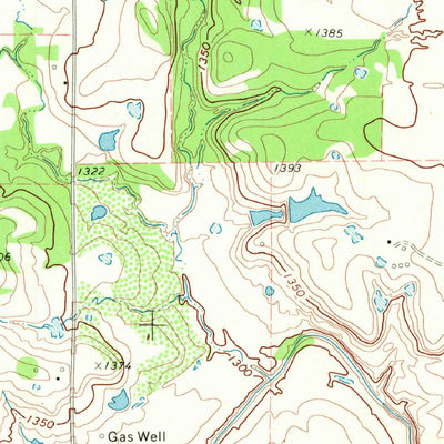 United States Geological Survey Duster, TX (1969, 24000-Scale) digital map