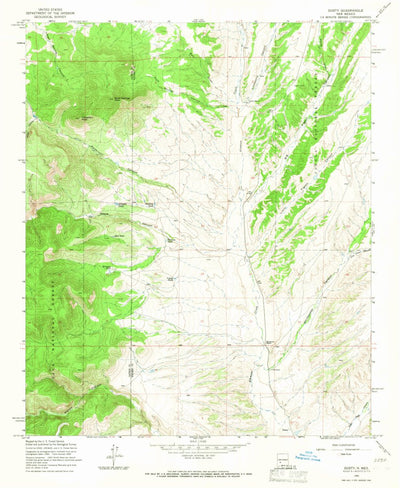 United States Geological Survey Dusty, NM (1965, 24000-Scale) digital map