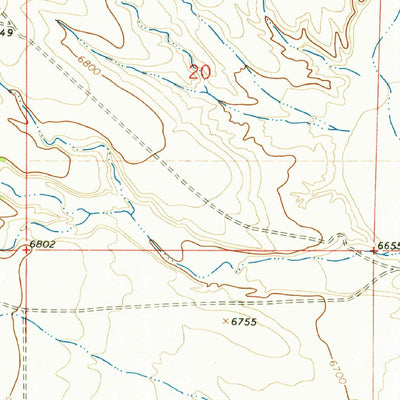 United States Geological Survey Dusty, NM (1965, 24000-Scale) digital map