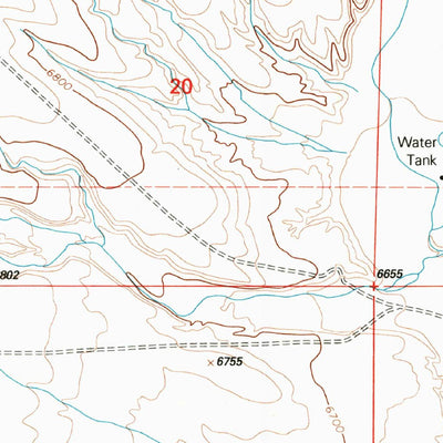 United States Geological Survey Dusty, NM (1995, 24000-Scale) digital map