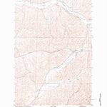 United States Geological Survey Dusty, WA (1981, 24000-Scale) digital map