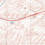 United States Geological Survey Dusty, WA (1981, 24000-Scale) digital map