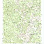 United States Geological Survey Dutch Blue Creek, AZ (1967, 24000-Scale) digital map