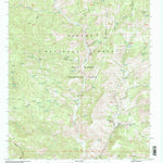 United States Geological Survey Dutch Blue Creek, AZ (1997, 24000-Scale) digital map