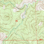 United States Geological Survey Dutch Blue Creek, AZ (1997, 24000-Scale) digital map
