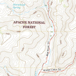 United States Geological Survey Dutch Blue Creek, AZ (2021, 24000-Scale) digital map