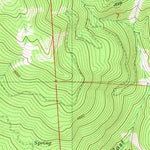 United States Geological Survey Dutch Creek, CA (1980, 24000-Scale) digital map