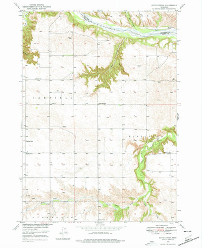 United States Geological Survey Dutch Creek, NE (1949, 24000-Scale) digital map