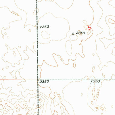 United States Geological Survey Dutch Creek, NE (1949, 24000-Scale) digital map