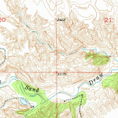 United States Geological Survey Dutch Creek, NE (1949, 24000-Scale) digital map