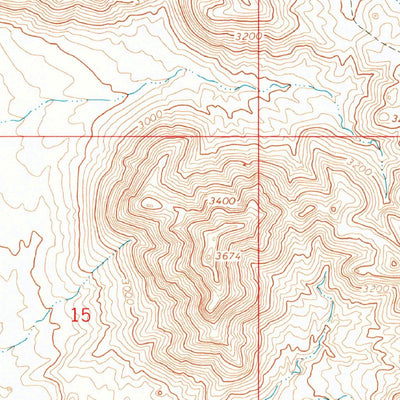 United States Geological Survey Dutch Flat SE, AZ (1967, 24000-Scale) digital map