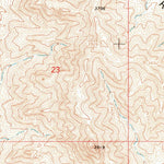 United States Geological Survey Dutch Flat SE, AZ (1967, 24000-Scale) digital map