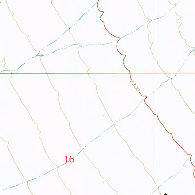 United States Geological Survey Dutch Flat SW, AZ (1967, 24000-Scale) digital map