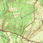 United States Geological Survey Dutch Gap, VA (1943, 31680-Scale) digital map