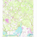 United States Geological Survey Dutch Gap, VA (1969, 24000-Scale) digital map