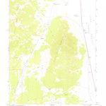 United States Geological Survey Dutch John Mountain, NV (1973, 24000-Scale) digital map