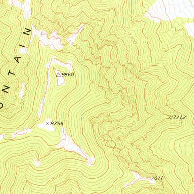 United States Geological Survey Dutch John Mountain, NV (1973, 24000-Scale) digital map