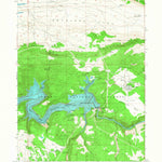 United States Geological Survey Dutch John, UT-WY (1966, 24000-Scale) digital map