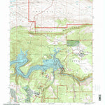 United States Geological Survey Dutch John, UT-WY (1996, 24000-Scale) digital map
