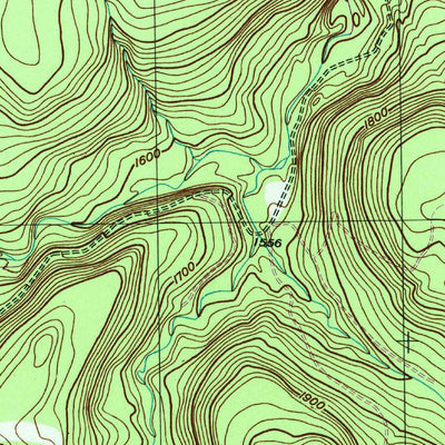 United States Geological Survey Dutch Mountain, PA (1997, 24000-Scale) digital map