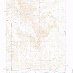United States Geological Survey Dutch Nick Flat SW, WY (1951, 24000-Scale) digital map