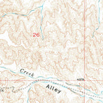 United States Geological Survey Dutch Nick Flat SW, WY (1951, 24000-Scale) digital map
