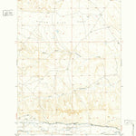 United States Geological Survey Dutch Nick Flat, WY (1951, 24000-Scale) digital map