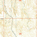 United States Geological Survey Dutch Nick Flat, WY (1951, 24000-Scale) digital map