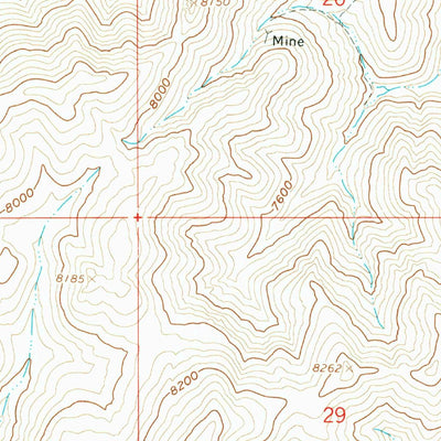 United States Geological Survey Dutch Peak, UT (1963, 24000-Scale) digital map