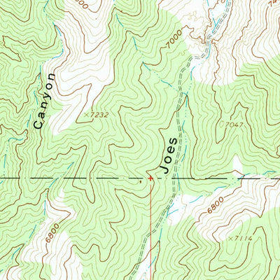 United States Geological Survey Dutch Peak, UT (1963, 24000-Scale) digital map