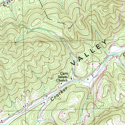 United States Geological Survey Dutch Valley, TN (1941, 24000-Scale) digital map