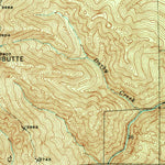 United States Geological Survey Dutchman Butte, OR (1946, 62500-Scale) digital map
