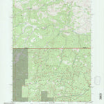 United States Geological Survey Dutchman Creek, OR (1992, 24000-Scale) digital map