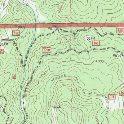 United States Geological Survey Dutchman Creek, OR (1992, 24000-Scale) digital map