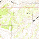 United States Geological Survey Dutchman Draw, AZ (1979, 24000-Scale) digital map