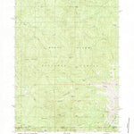 United States Geological Survey Dutchman Peak, OR-CA (1983, 24000-Scale) digital map