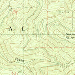 United States Geological Survey Dutchman Peak, OR-CA (1983, 24000-Scale) digital map