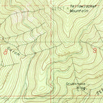 United States Geological Survey Dutchman Peak, OR-CA (1983, 24000-Scale) digital map