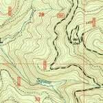 United States Geological Survey Dutchman Peak, OR-CA (1996, 24000-Scale) digital map