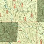 United States Geological Survey Dutchman Peak, OR-CA (1996, 24000-Scale) digital map