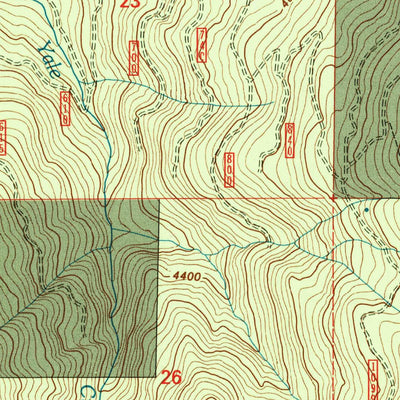 United States Geological Survey Dutchman Peak, OR-CA (1996, 24000-Scale) digital map