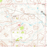 United States Geological Survey Dutchmans Hill, MT (1980, 24000-Scale) digital map