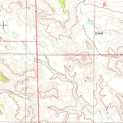 United States Geological Survey Dutchmans Hill, MT (1980, 24000-Scale) digital map